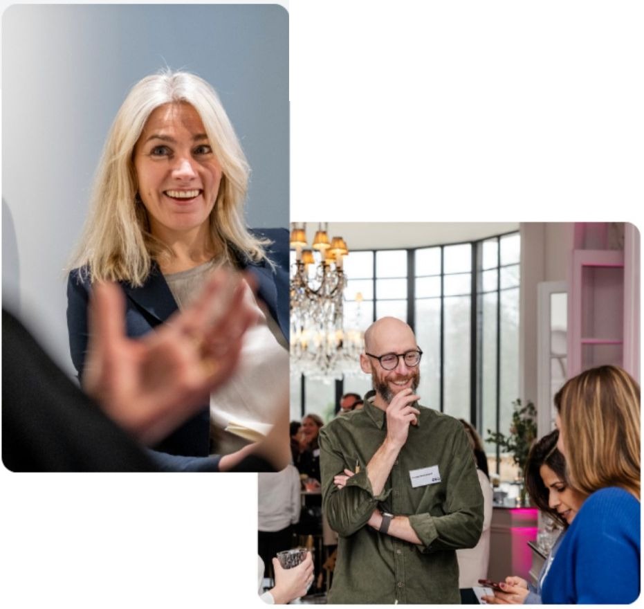 Anne Kloosterboer van LQ tijdens een presentatie en gesprekken op een LQ-event